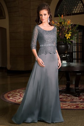 Grey Formal Dresses - Grey Evening Dresses - UCenter Dress