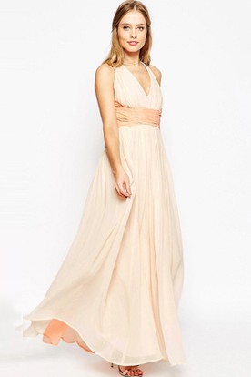 Tan Bridesmaid Dresses