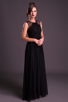 Black Evening Dresses with Sleeves