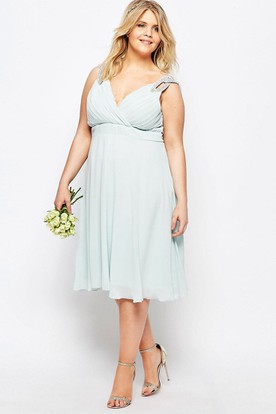 Knee Length Bridesmaid Dresses