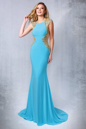 Blue Mermaid Prom Dresses - Mermaid Prom Gowns - UCenter Dress