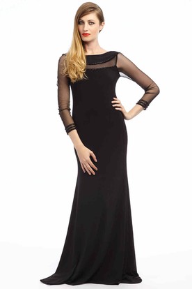 Black Gowns with Sleeves