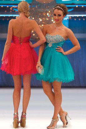 jeweled homecoming dresses