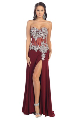 Wine color prom dress Wine color prom dress