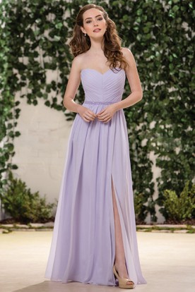 Lilac Bridesmaid Dresses