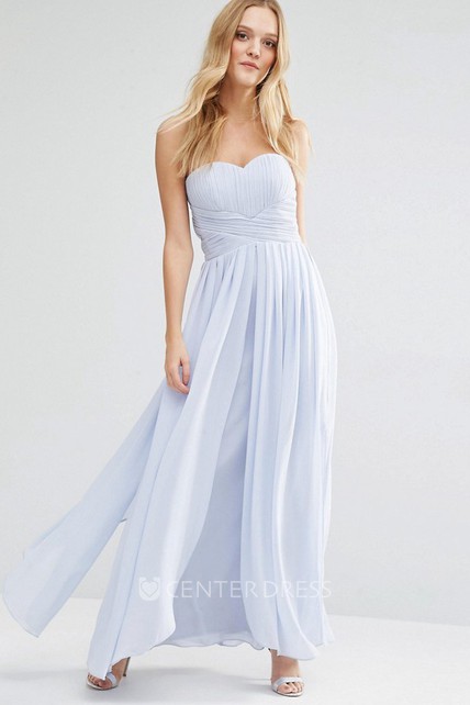 Pleated Bridesmaid Dresses
