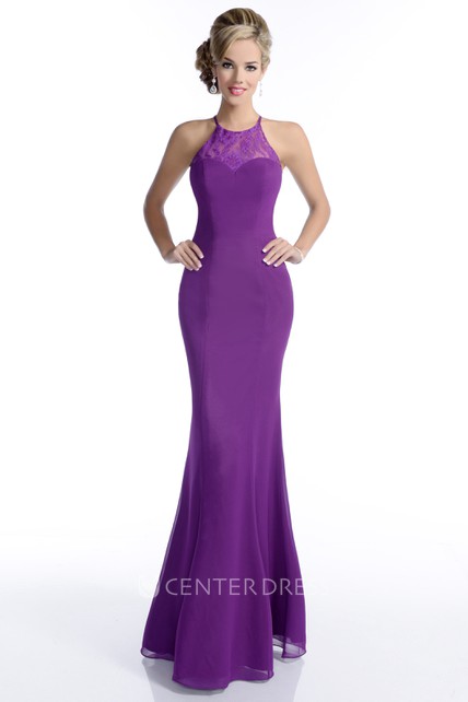 Mermaid Chiffon Bridesmaid Dress