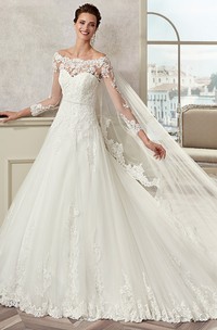 bride swimsuit with train
