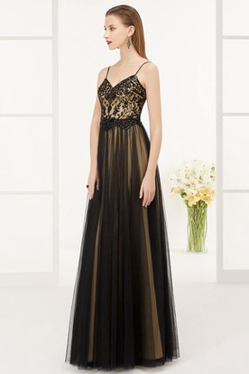 Prom Dresses Gold and Black Top