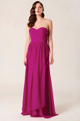 Hot Pink Bridesmaid Dresses