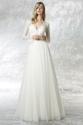 Low Open Back Wedding Dresses