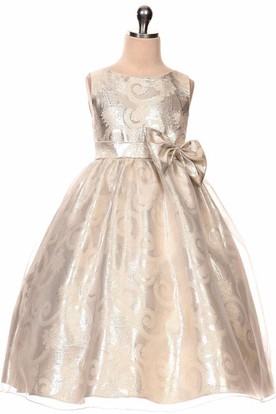 Champagne Flower Girl Dresses