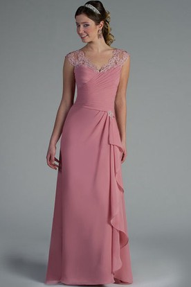Coral Mother of the Bride Dresses