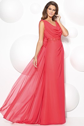 Coral Mother of the Bride Dresses