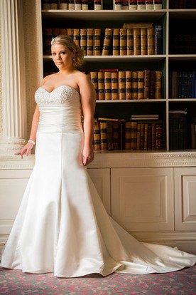 Plus Size Mermaid Wedding Dresses