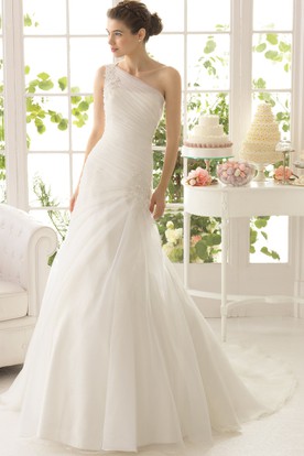 One Shoulder Wedding Dresses