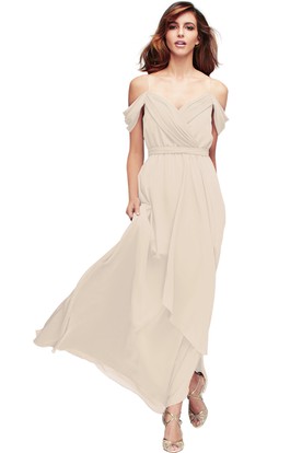 Beige Bridesmaid Dresses