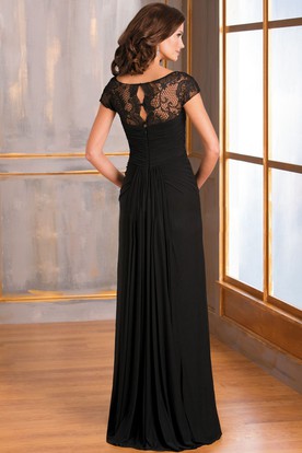 Raspberry Mother of the Bride Dresses Empire Waist