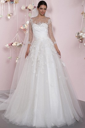 Inexpensive Lace Wedding Dress