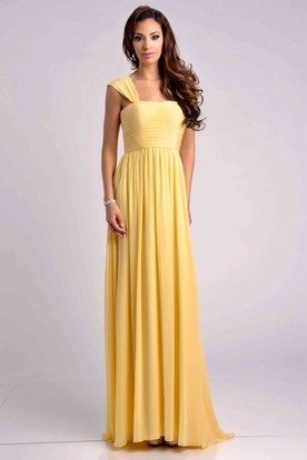 Yellow Bridesmaid Dresses