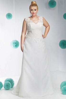 Simple Plus Size Wedding Dresses