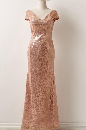 Brown and Burnt Orange Bridesmaid Dresses