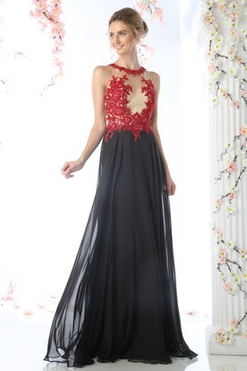 Red and Black Prom Dresses