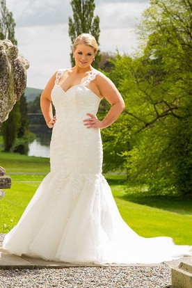 Plus Size Mermaid Wedding Dresses