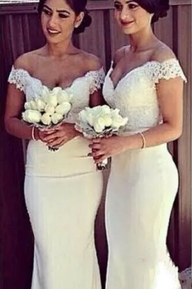 Cream Bridesmaid Dresses