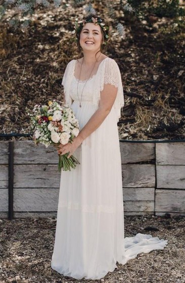 Plus Figure Maternity Bridal Dresses Big Size Pregnancy Wedding