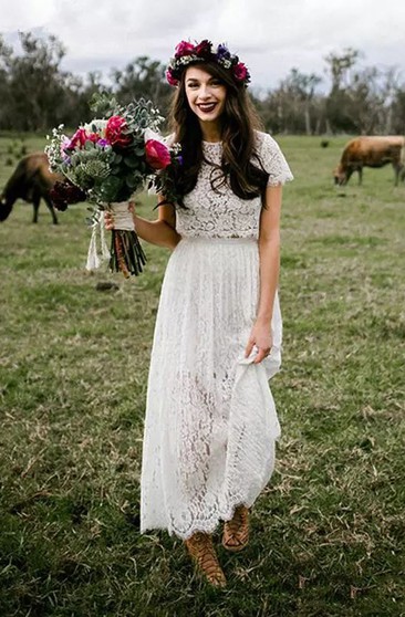 Ankle Length Wedding Dresses Long Wedding Dresses Ucenter Dress
