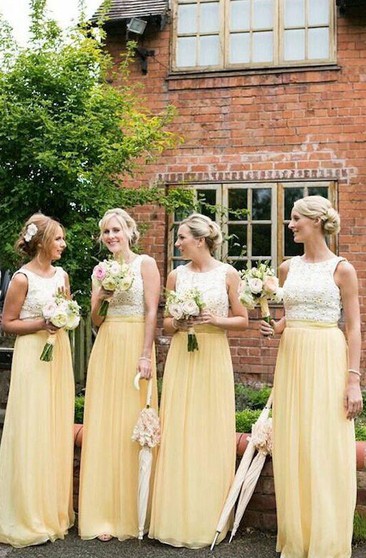 Pale Yellow Bridesmaid Dresses Daffodil Bridesmaid Dresses