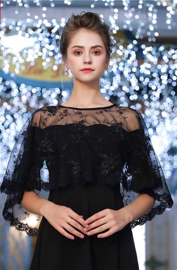 evening wraps and jackets