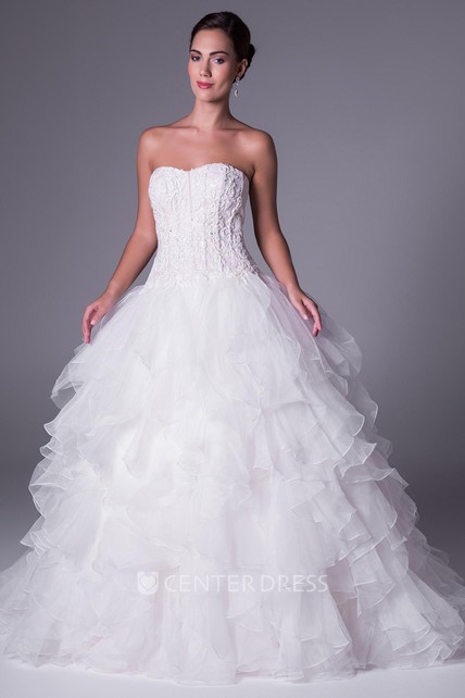 Floor Length Tiered Dress