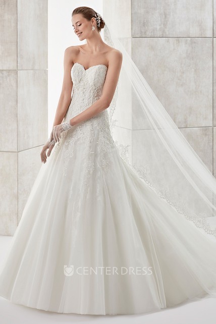 Lace Coat Wedding Dress