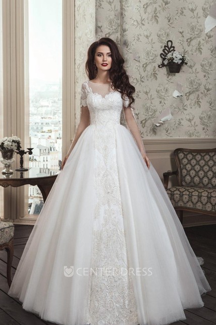 Princess Neckline Dress