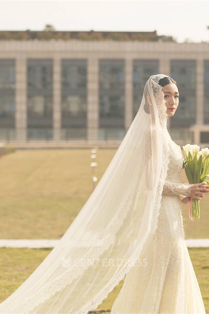 Super Long Train Wedding Dresses