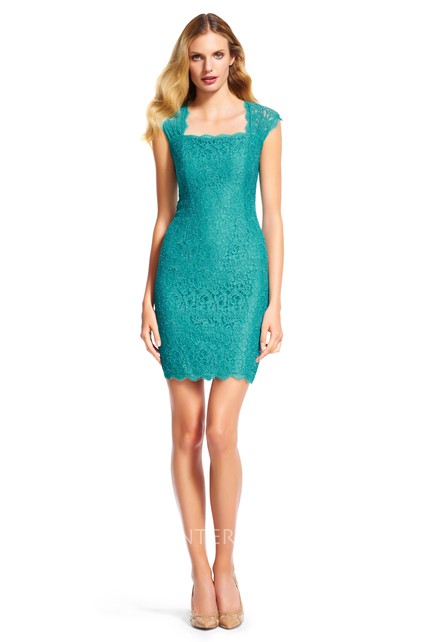 Short Lace Bridesmaid Dresses