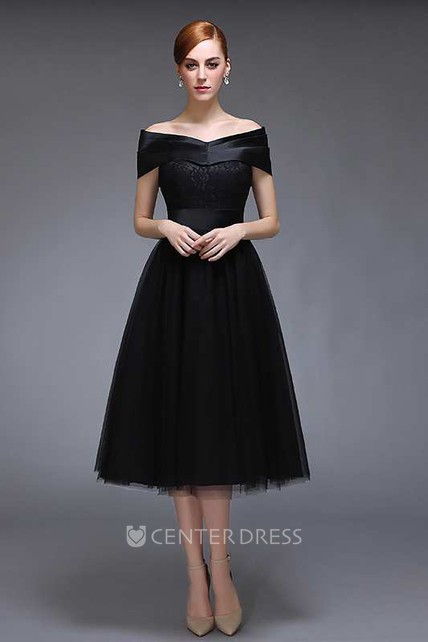 Knee Length Tulle Dresses
