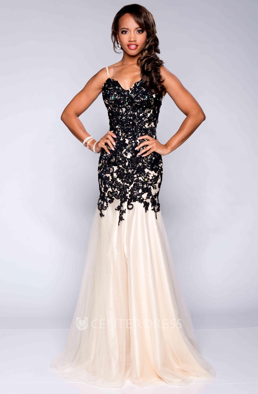 trumpet prom dress