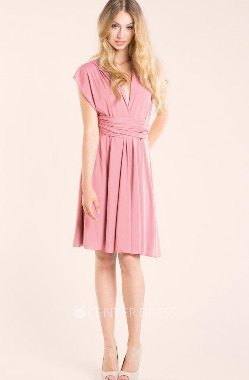 infinity dress knee length